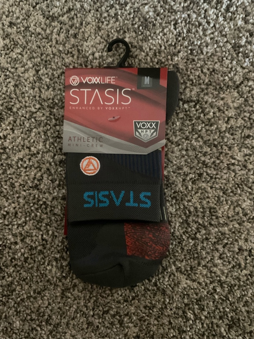 Voxxlife Women’s  Mini-Crew Socks - Steel Gray Size M